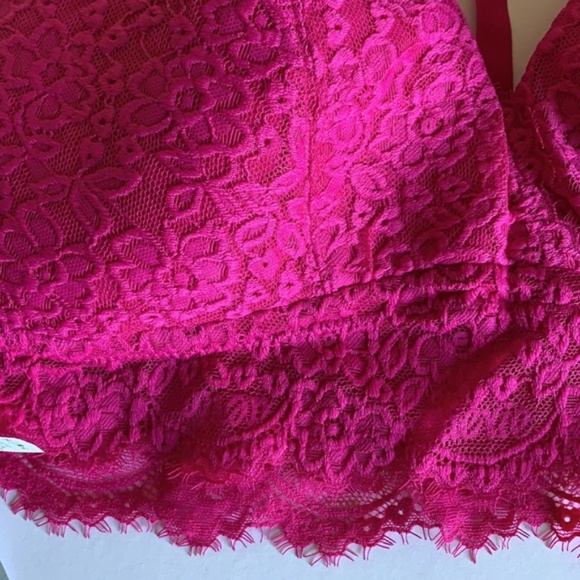 Aerie pink long line bra - Picture 2 of 5